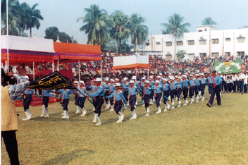 Mrachpast in Victory day